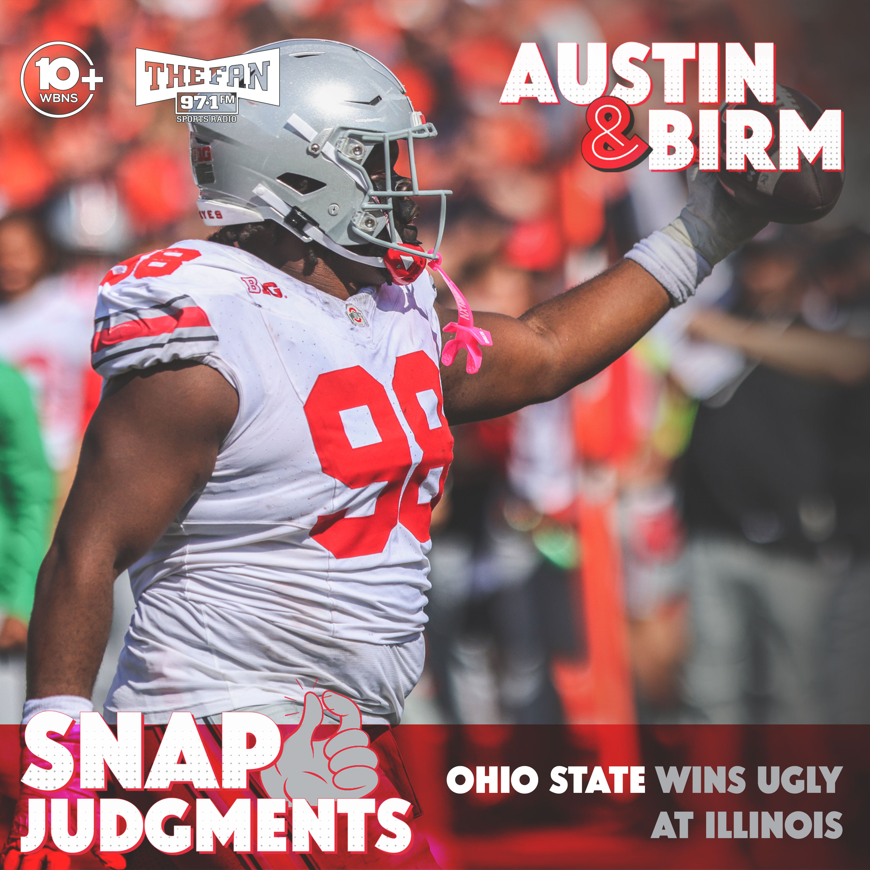 Snap Judgments: Ohio State loses focus, wins game at Illinois as Buckeyes hit midpoint of season