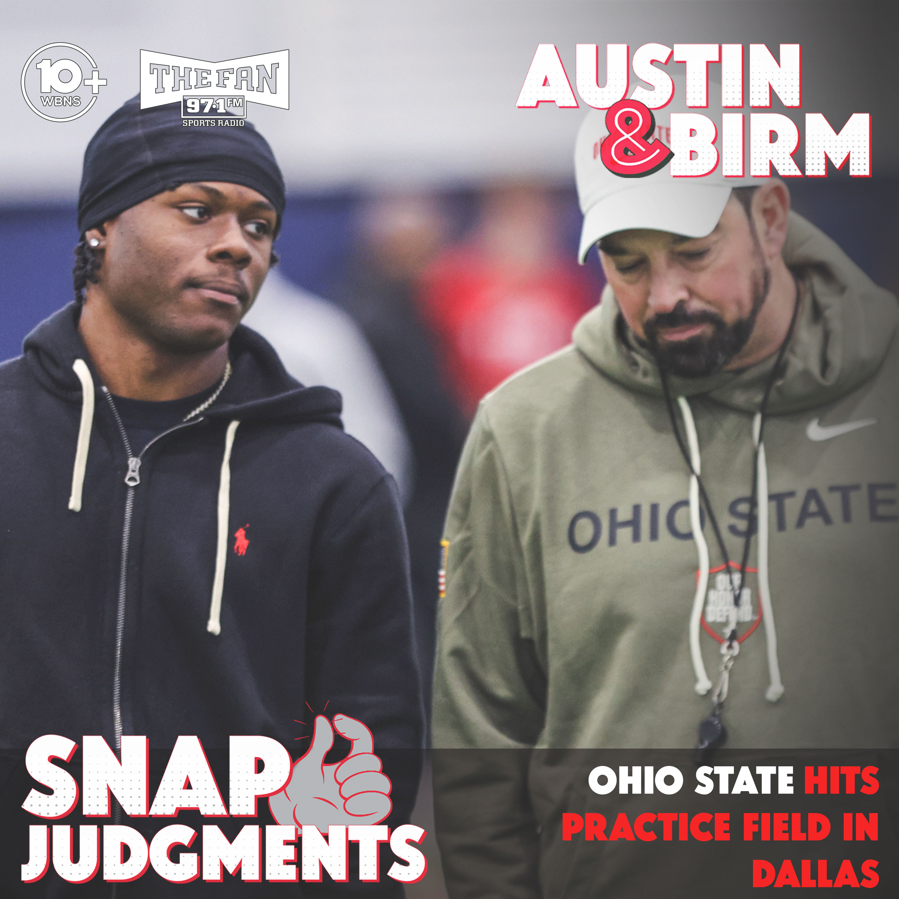 Snap Judgments: Ohio State hits practice field in Dallas, more Buckeyes health updates