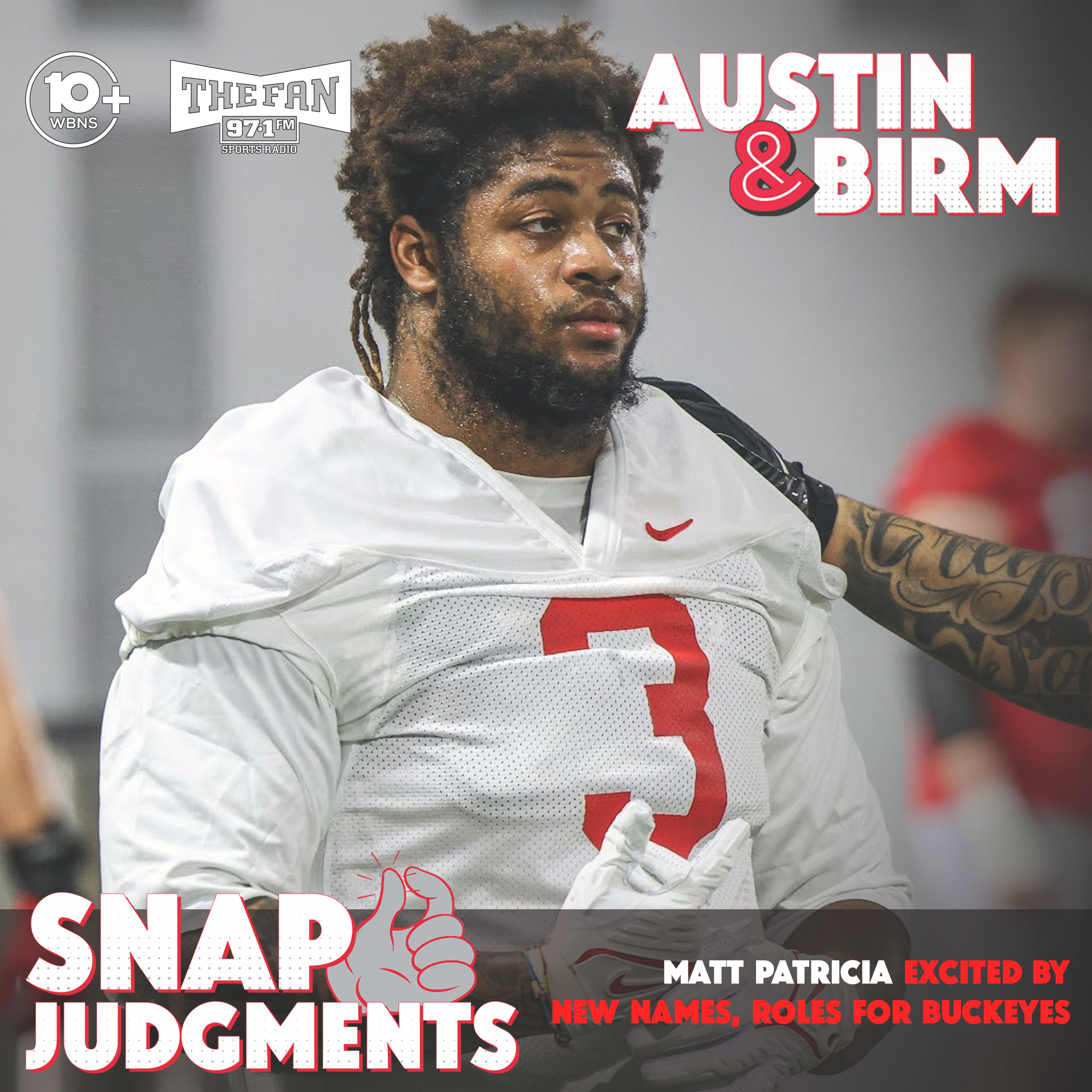 Snap Judgments: Ohio State defense changes excite Matt Patricia, James Smith learning Buckeyes life episode artwork