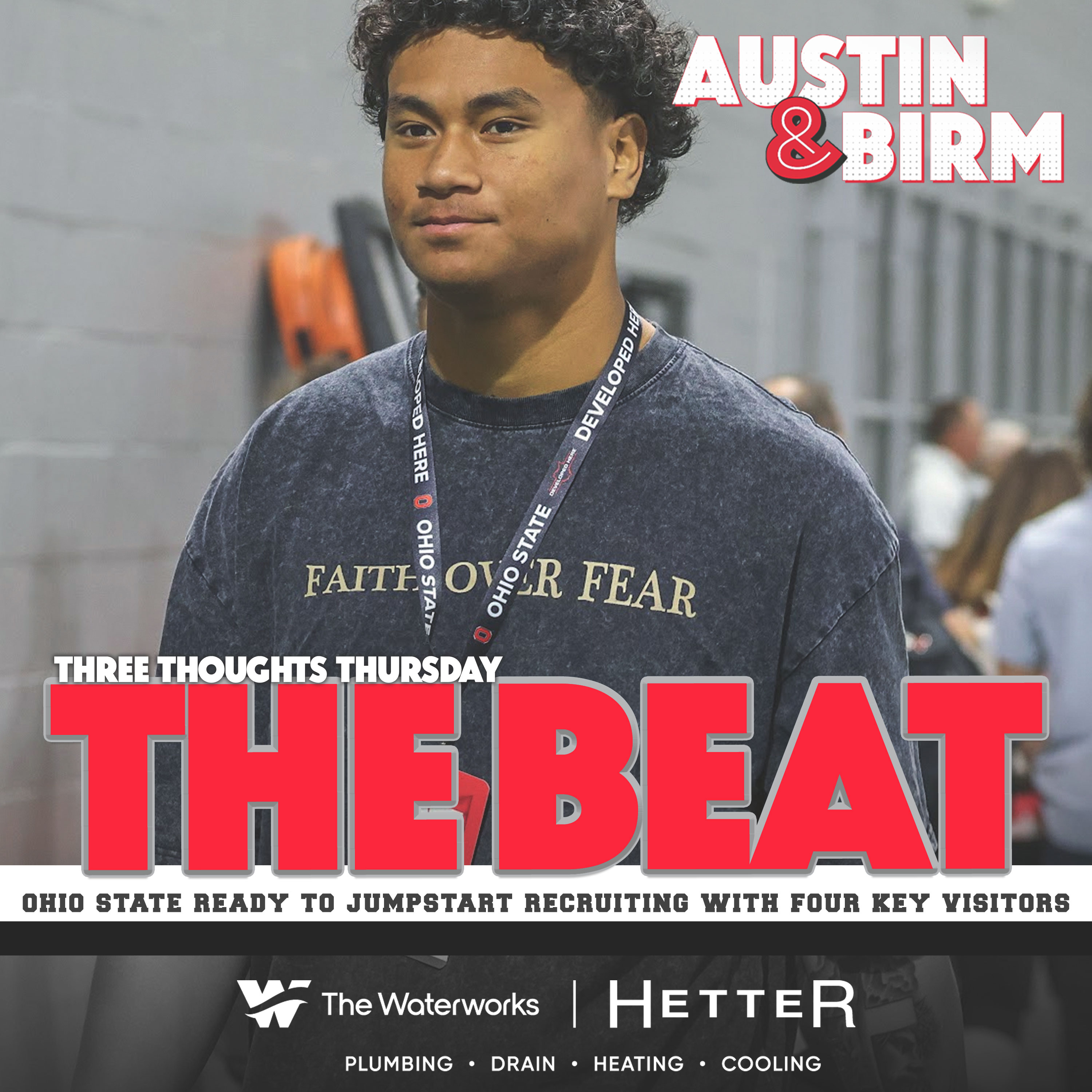 The Beat: Ohio State recruiting stuff as Buckeyes ready for small group of pivotal official visitors episode artwork