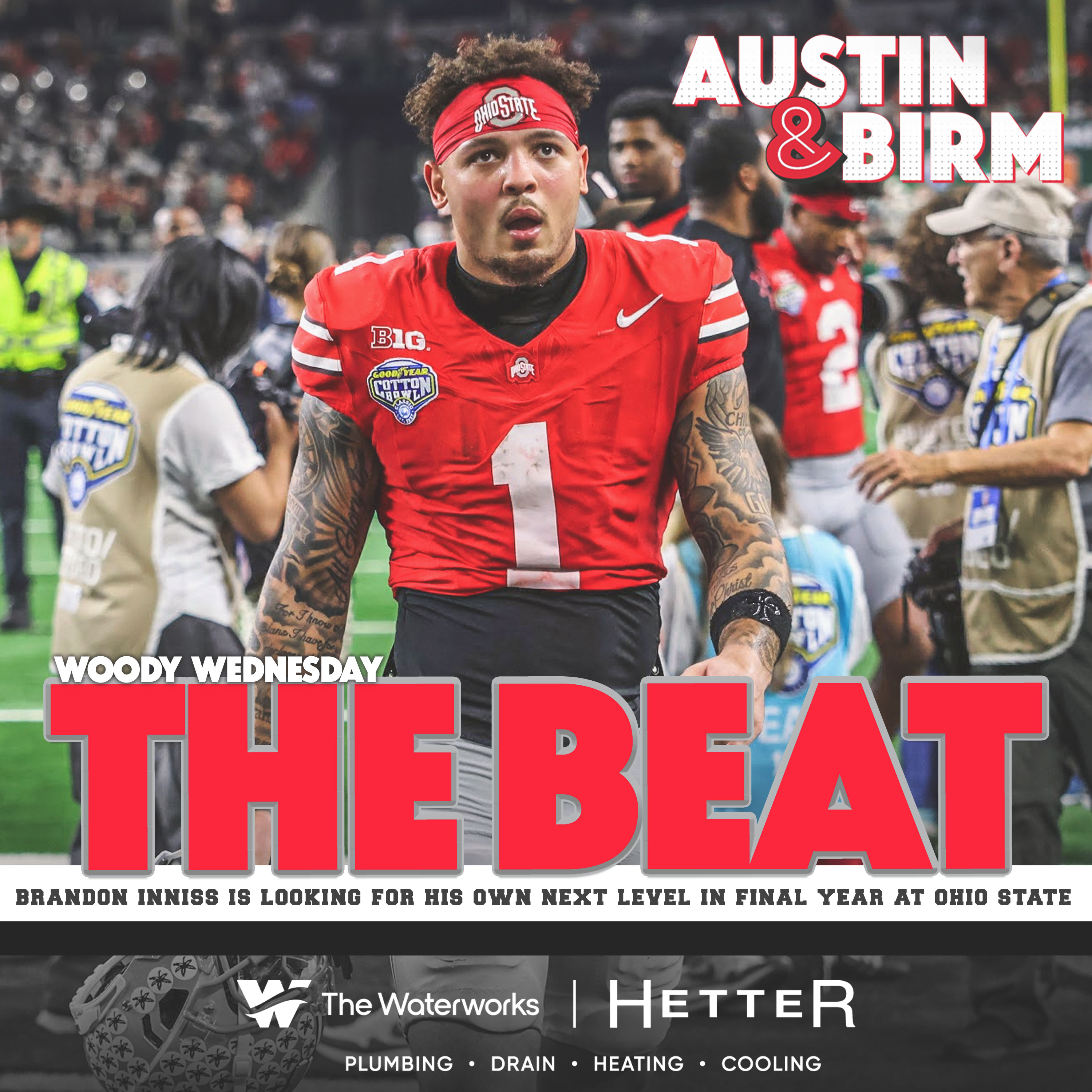 The Beat: How Brandon Inniss is finding new drive, working to silence skeptics for Ohio State episode artwork