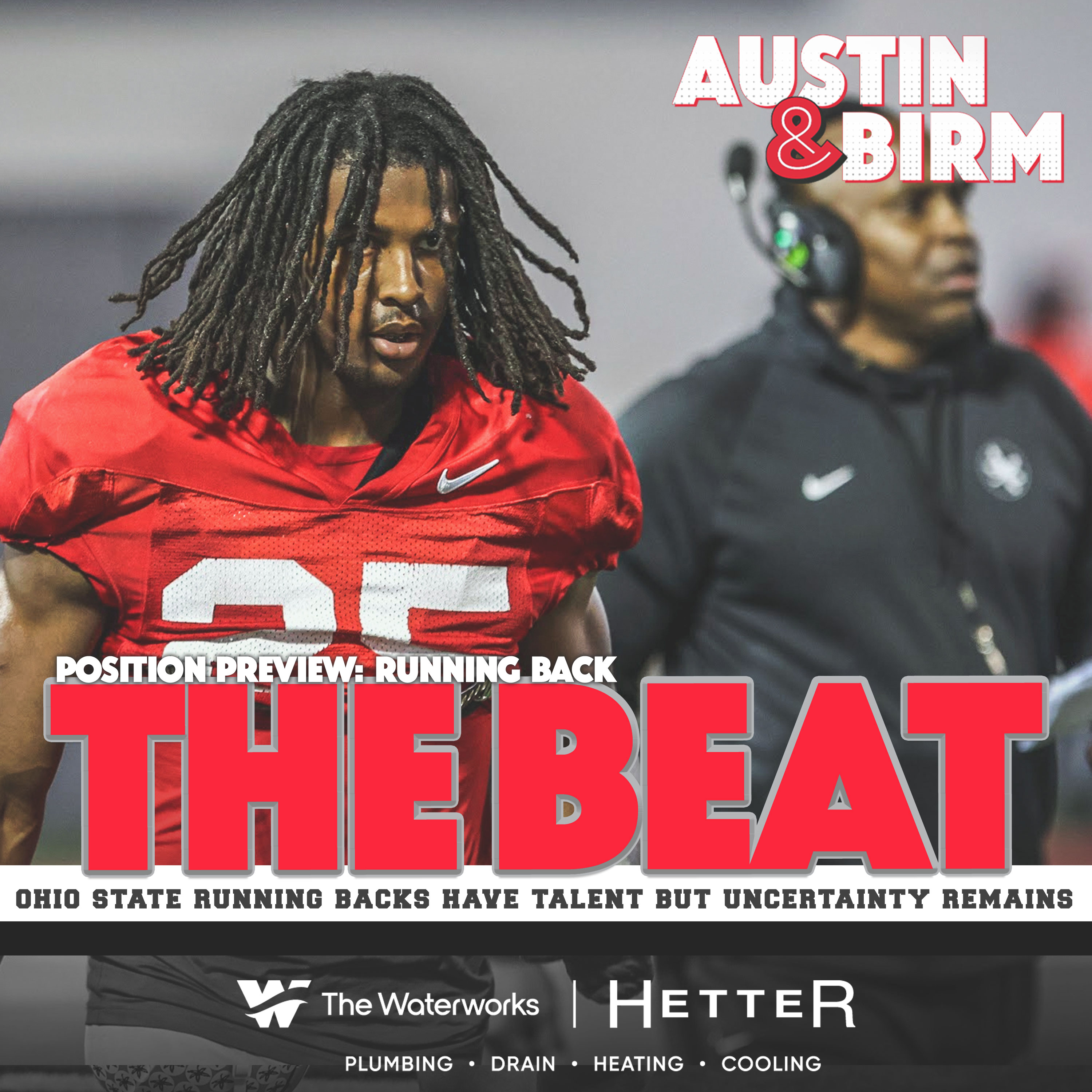 The Beat: Ohio State running back room has talent but spring absences leave questions for Buckeyes episode artwork