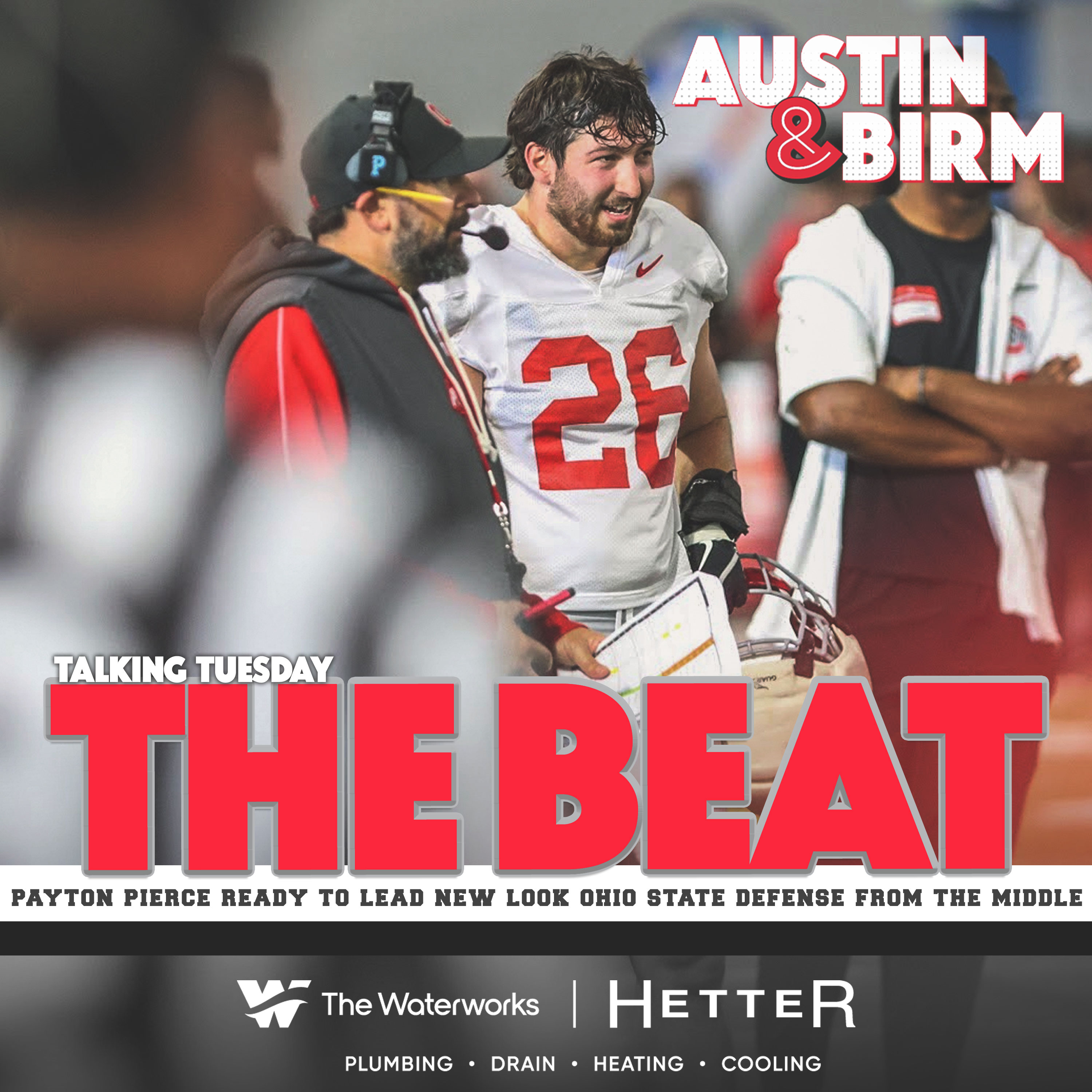 The Beat: Ohio State linebacker Payton Pierce aiming for elite status for himself, Buckeyes episode artwork