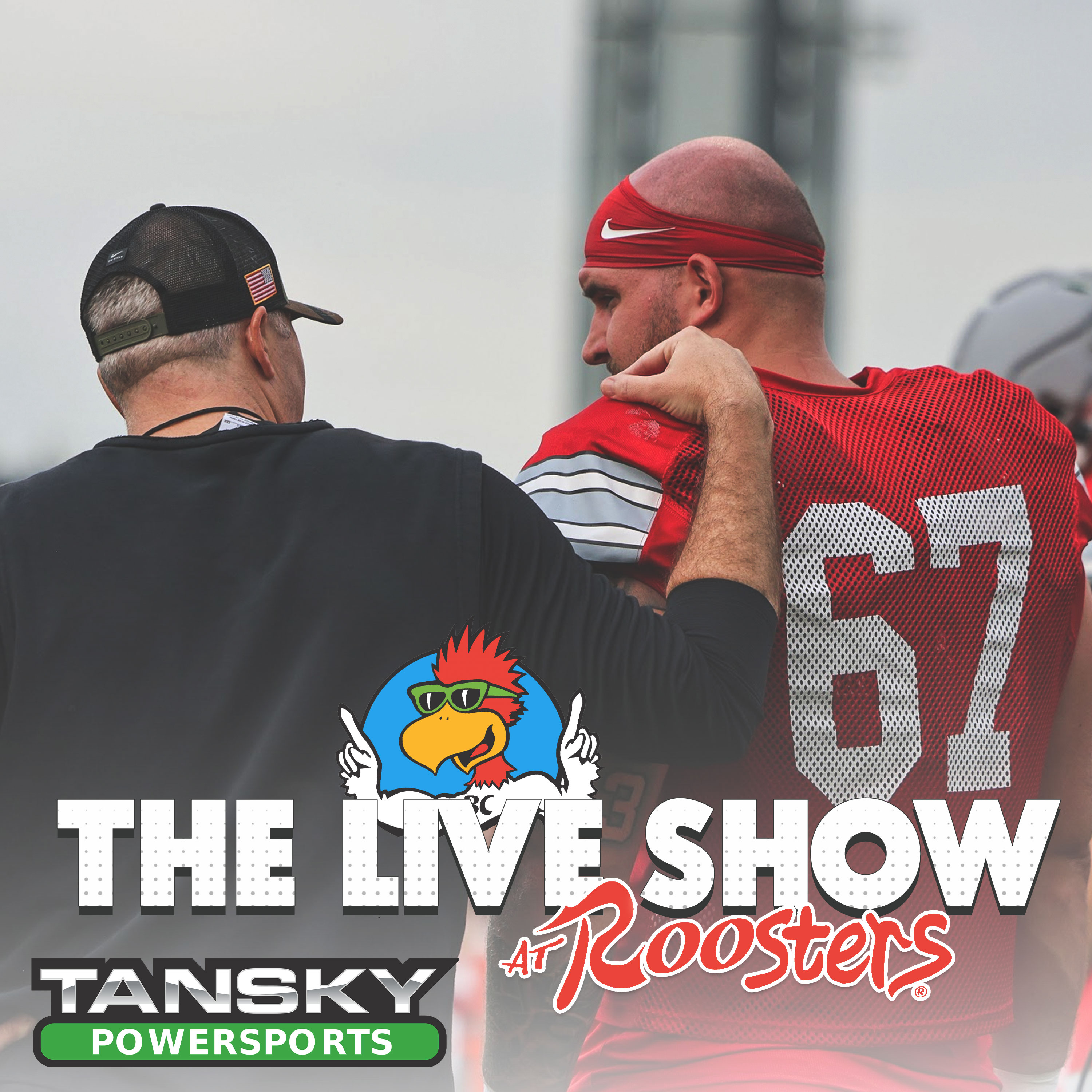 The Live Show at Roosters: Ohio State captains, scrimmage talk with training camp in rearview episode artwork
