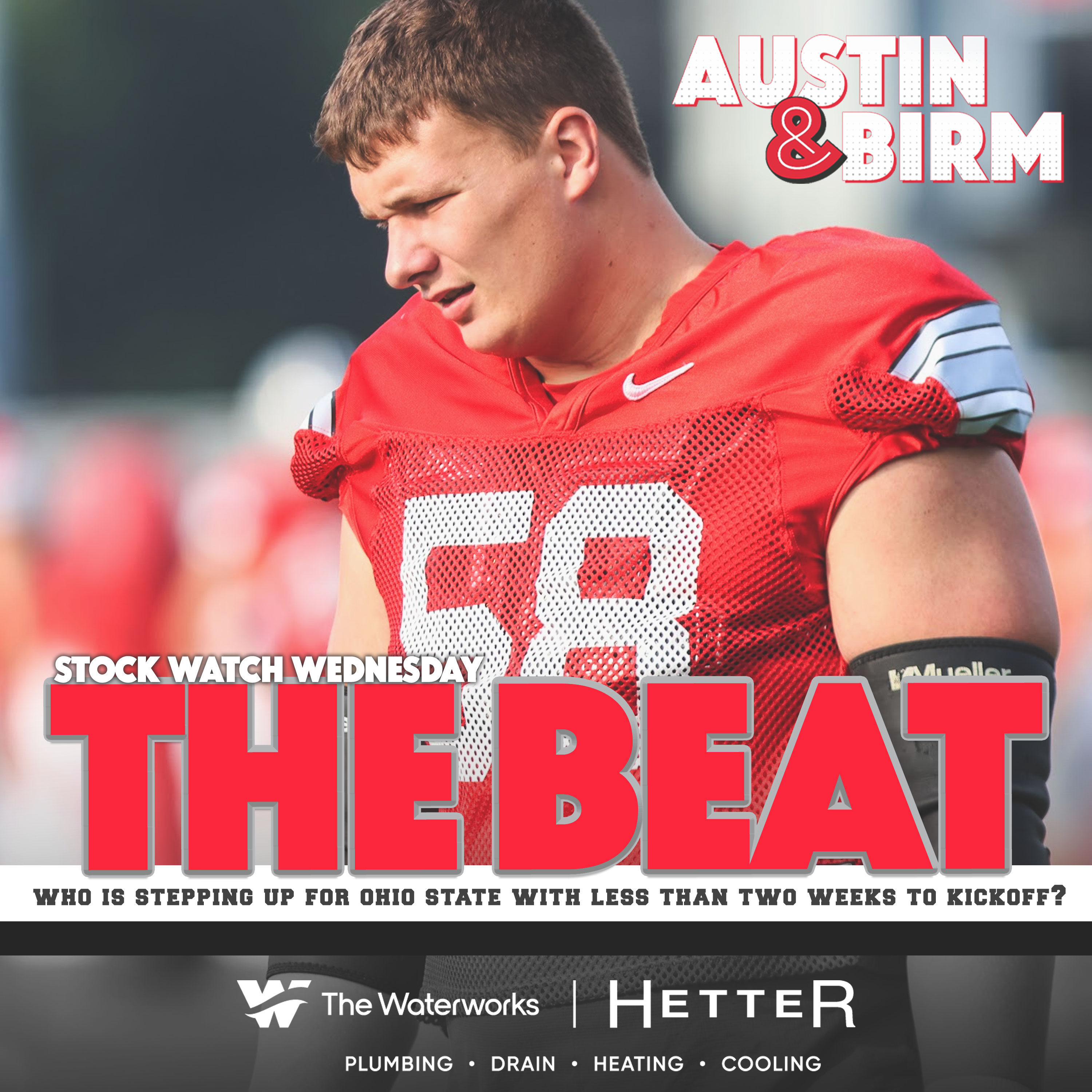 The Beat: Ohio State stock watch sees growth from young linemen, receivers emerging for Buckeyes episode artwork